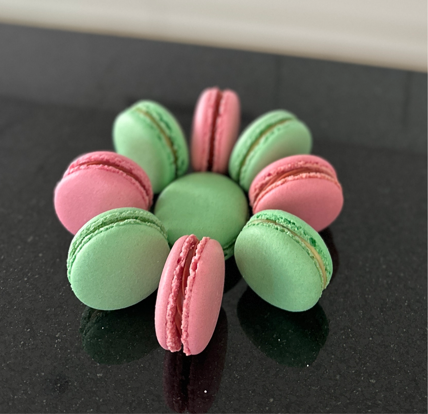 Boxen Macarons - 9 Stück